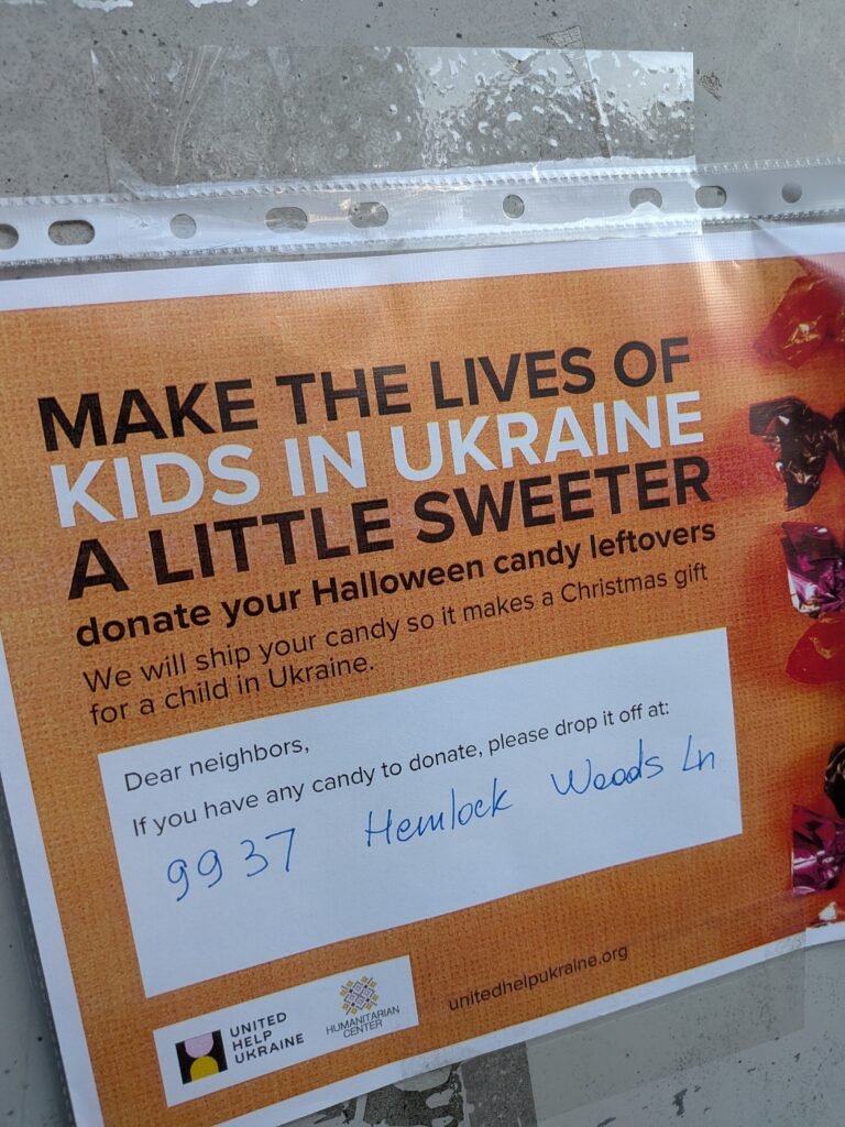 From Halloween to Christmas: An Initiative for Children in Ukraine